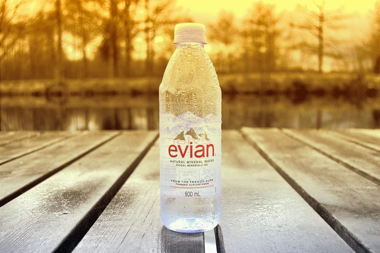evian water