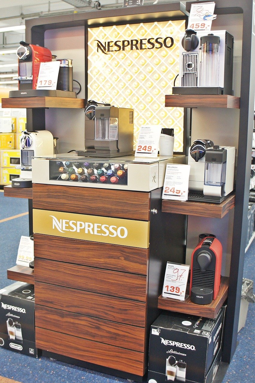 nespresso coffee pods and machines