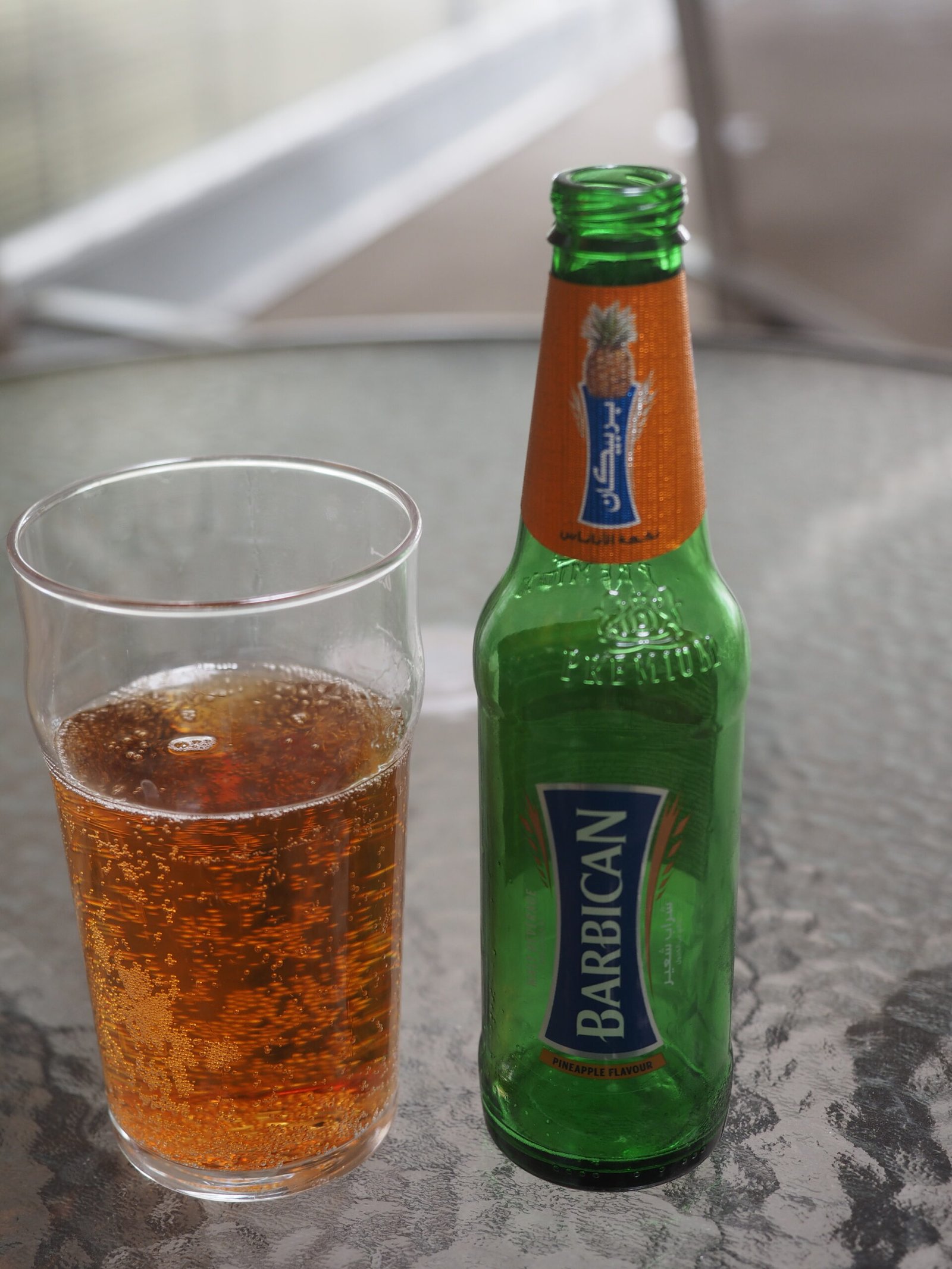 Barbican malt beverage